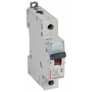 Legrand 407261 Автоматический выключатель DX3-E 6000 - 6 кА - тип характеристики C - 1П - 230/400 В~ - 10 А - 1 модуль