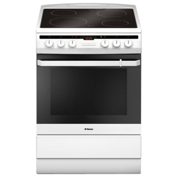 Плита Электрическая Hansa FCCW68200 белый стеклокерамика