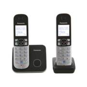 DECT-телефон Panasonic DECT-телефон Panasonic/ Дисплей - есть, АОН, громкая связь, полифония, цвет - чёрный