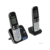 Р/Телефон Dect Panasonic KX-TG6812RU черный (труб. в компл.:2шт) АОН