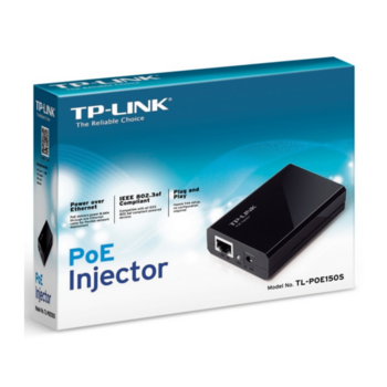 Инжектор PoE TP-Link POE150S 10/100/1000BASE-T 48В(DC)