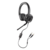 Наушники с микрофоном Plantronics A355 черный/серый 2м мониторные оголовье (79730-05)