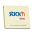 Блок самоклеящийся бумажный Stick`n 21008 76x101мм 100лист. 70г/м2 пастель желтый