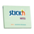 Блок самоклеящийся бумажный Stick`n 21156 76x127мм 100лист. 70г/м2 пастель зеленый