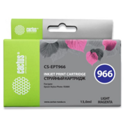 Cactus C13T09664010 (CS-EPT966) Картридж для Epson Stylus Photo R2880, 13 мл, светло-пурпурный