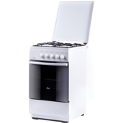 Плита Газовая Flama FG 2402 W белый реш.сталь