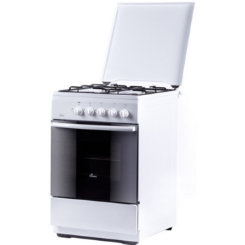 Плита Газовая Flama FG 2402 W белый реш.сталь