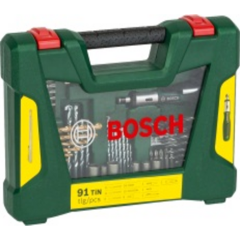 Набор принадлежностей Bosch V-line 91 предмет (жесткий кейс)