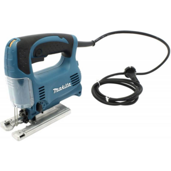 Makita 4329X1 Ручной электро лобзик [4329X1] {450Вт,500-3100обм,ход-18мм,рез-65мм,1.9кг,кор,маятн,набор A-86898}