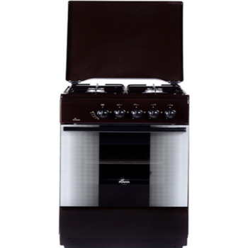 Плита Газовая Flama FG 2402 B коричневый реш.сталь