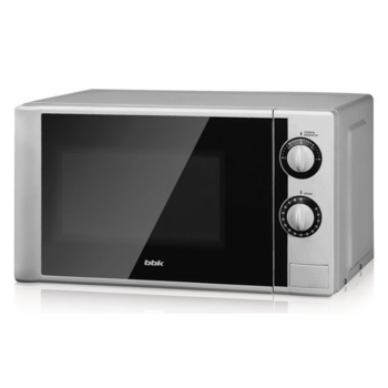 BBK 20MWS-708M/BS (B/S) Микроволновая печь черный/серебро , 700 Вт, 20 л, металлик
