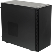 Fractal Design [FD-CA-DEF-S-BK] Корпус Define S черный w/o PSU ATX 2x140mm 2xUSB3.0 audio front door bott PSU