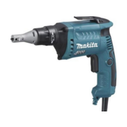 Makita FS4300 Шуруповерт сетевой [FS4300] {570Вт,0-4000обм,6-ти гран 14",1.4кг,кор,шурупы-6мм,дгипсокартона-6мм,подсветка}