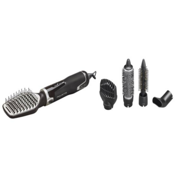 Фен-щетка Rowenta CF8361D0 1200Вт черный/серебристый