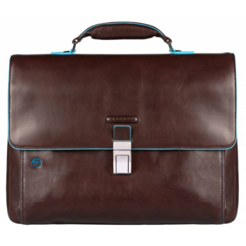 Портфель Piquadro Blue Square CA3111B2/MO коричневый натур.кожа