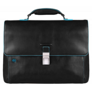 Портфель Piquadro Blue Square CA3111B2/N черный натур.кожа