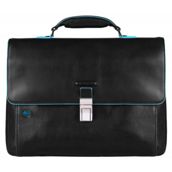 Портфель Piquadro Blue Square CA3111B2/N черный натур.кожа