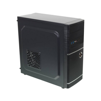 Корпус Accord ACC-B301 черный без БП ATX 3x120mm 2xUSB2.0 2xUSB3.0 audio