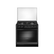 Плита Газовая Gefest ПГ 5300-02 0046 черный (стеклянная крышка) реш.чугун