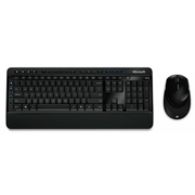 Клавиатура + мышь Microsoft Comfort 3050 клав:черный мышь:черный USB беспроводная Multimedia