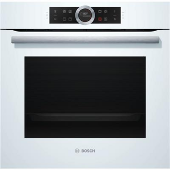 Встраиваемая электрическая духовка BOSCH 59.5x59.5x54.8 см, 71л, дисплей, 13 режимов, EcoClean, 3 стекла, белый