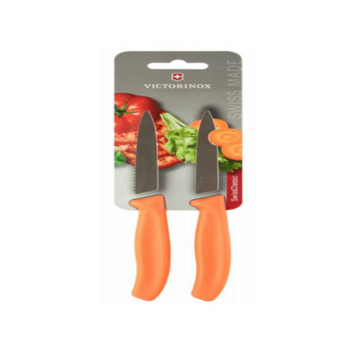 Набор ножей кухон. Victorinox Swiss Classic 6.7796.L9B компл.:2предм. оранжевый блистер