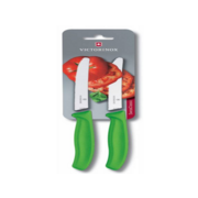 Набор ножей кухон. Victorinox Swiss Classic Tomato and Table 6.7836.L114B (6.7836.L114B) компл.:2предм. салатовый блистер