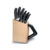 Набор ножей кухон. Victorinox Swiss Classic Cutlery Block, 8 pieces 6.7173.8 (6.7173.8) компл.:8предм. с подставкой черный подар.коробка
