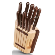 Набор ножей кухон. Victorinox Wood 5.1150.11 (5.1150.11) компл.:11предм. с подставкой дерево подар.коробка