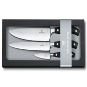 Набор ножей кухон. Victorinox Grand Maitre Chefs 7.7243.3 (7.7243.3) компл.:3предм. черный подар.коробка