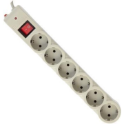 Сетевой фильтр Defender DFS 603 3 м, 6 розеток Сетевой фильтр Defender DFS 603 3 м, 6 розеток/ Surge Protector Defender DFS 603 3m, 6 outlets