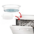 Пароварка Tefal VC100630 3ярус. 900Вт белый