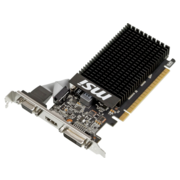 Видеокарта MSI PCI-E 2.0 GT 710 2GD3H LP NVIDIA GeForce GT 710 2Gb 64bit DDR3 954/1600 DVIx1 HDMIx1 CRTx1 HDCP Ret low profile