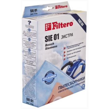 Пылесборники Filtero SIE 01 Экстра пятислойные (4пылесбор.)