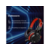 Наушники с микрофоном Оклик HS-G300 ARMAGEDDON черный/красный 2.2м мониторные оголовье (337457)