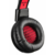 Наушники с микрофоном Оклик HS-G300 ARMAGEDDON черный/красный 2.2м мониторные оголовье (337457)