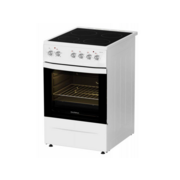 Плита Электрическая Darina 1D5 EC 241 614 W белый/черный стеклокерамика (без крышки)