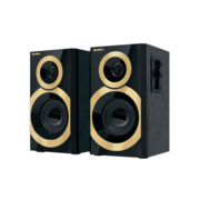 Колонки Sven SPS-619 GOLD 2.0 золотистый/черный 20Вт