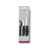 Набор ножей кухон. Victorinox Swiss Classic Paring 6.7113.31 компл.:3предм. черный европодвес