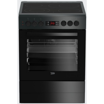 Плита Электрическая Beko FSM67320GAS антрацит стеклокерамика