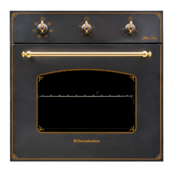 Духовой шкаф Электрический Electronicsdeluxe 6006.03 эшв - 008 черный матовый