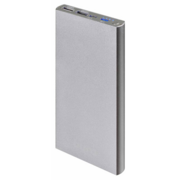 Мобильный аккумулятор Buro RA-12000-AL Li-Pol 12000mAh 2.1A+1A серебристый 2xUSB материал алюминий