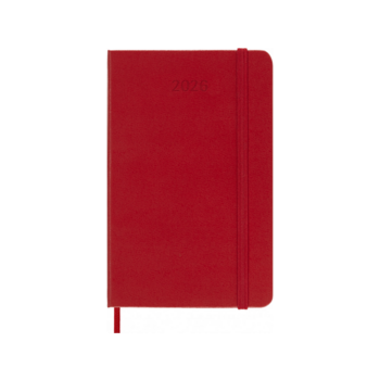 Ежедневник Moleskine CLASSIC Pocket 90x140мм 400стр. красный