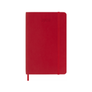 Ежедневник Moleskine CLASSIC SOFT Pocket 90x140мм 400стр. мягкая обложка красный