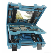 Makita D-37194 Набор 200шт,отв ручн,держ-ль магн,отв.насадки,сверла ддер,мет,бет,рулетка,ур-нь,зенкер,нож,чем