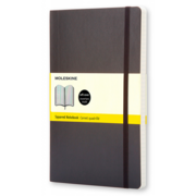 Блокнот Moleskine CLASSIC SOFT QP617 Large 130х210мм 192стр. клетка мягкая обложка черный