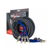 Акустический кабель Kicx RCA SCM45 5м 4-х канальный