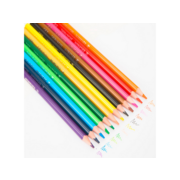 Карандаши цв. Deli EC00110 ColoRun трехгран. пластик 18цв. коробка/европод. (18шт)