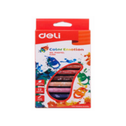 Масляная пастель Deli EC20100 Color Emotion шестигранные 12цв. картон.кор./европод.