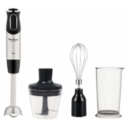 Блендер погружной Moulinex Quickchef DD655832 1000Вт черный/серебристый
